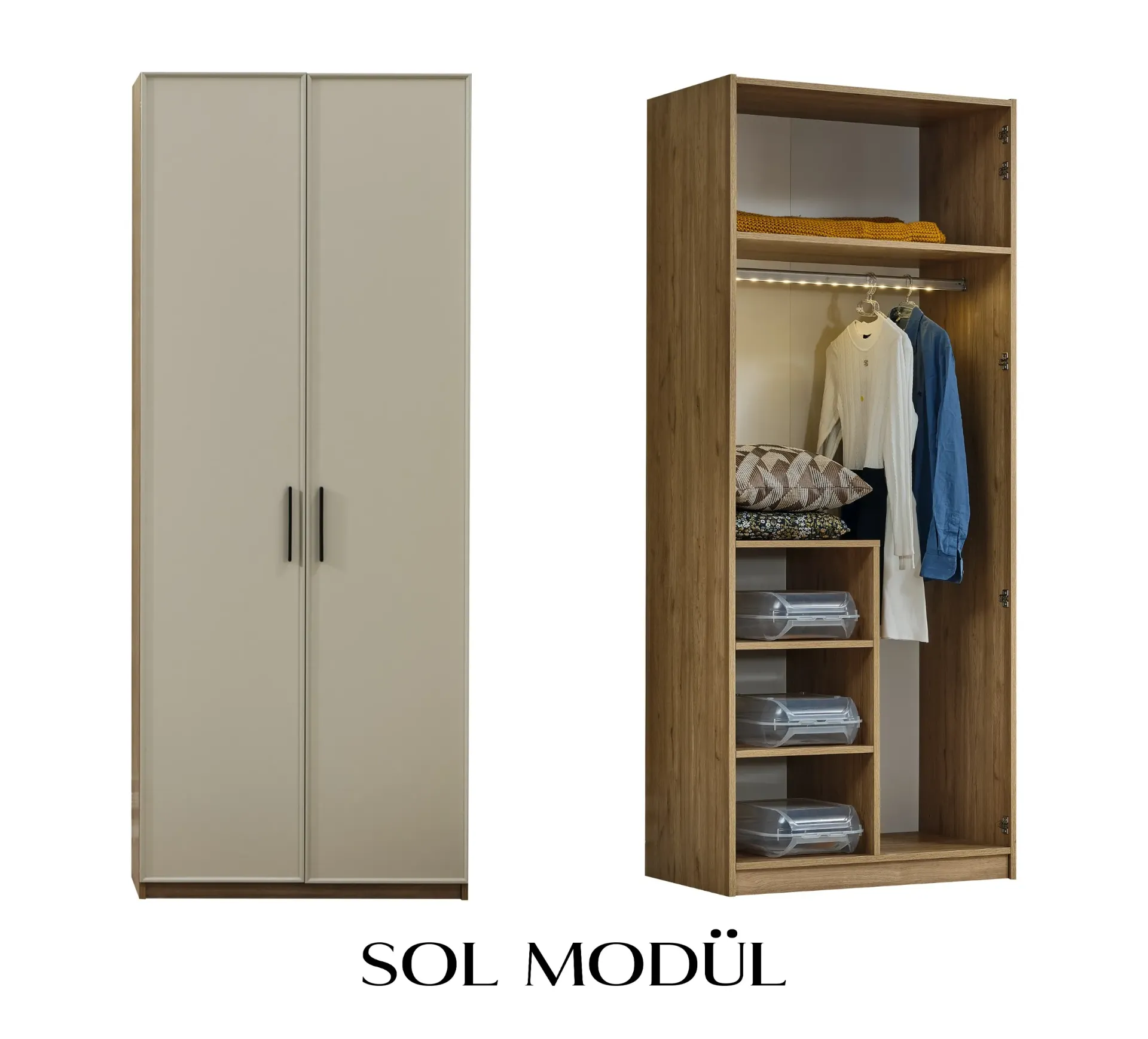 LONDRA 2 KAPAKLI SOL MODÜL